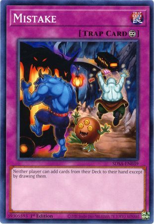 Mistake - SDSA-EN039 - Common - 1st Edition available at 401 Games Canada