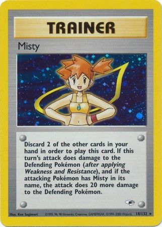 Misty - 18/132 - Holo - Unlimited available at 401 Games Canada