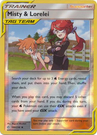 Misty & Lorelei - 199/236 - Uncommon - Reverse Holo available at 401 Games Canada