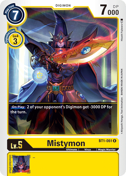 Mistymon - BT1-061 - Rare available at 401 Games Canada