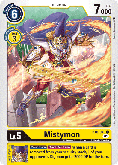 Mistymon - BT6-040 - Common available at 401 Games Canada