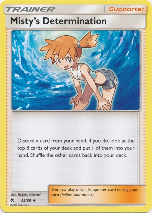 Misty's Determination - 62/68 - Uncommon available at 401 Games Canada