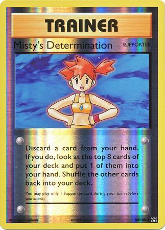 Misty's Determination - 80/108 - Uncommon - Reverse Holo available at 401 Games Canada