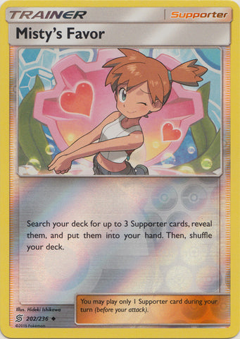 Misty's Favor - 202/236 - Uncommon - Reverse Holo available at 401 Games Canada