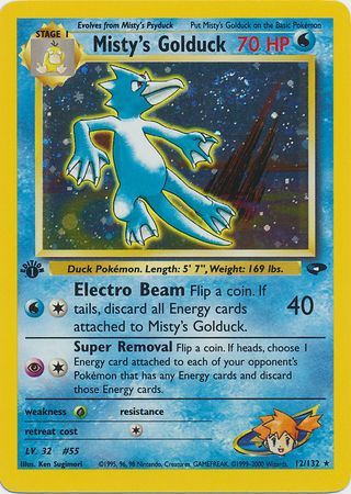 Misty's Golduck - 12/132 - Holo - 1st Edition available at 401 Games Canada