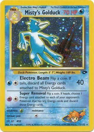 Misty's Golduck - 12/132 - Holo - Unlimited available at 401 Games Canada