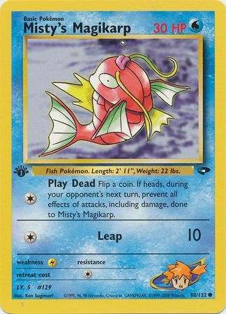 Misty's Magikarp - 88/132 - Common - 1st Edition available at 401 Games Canada