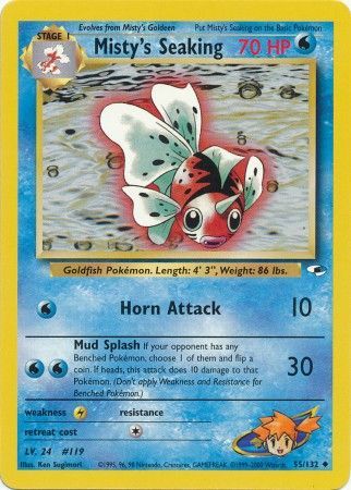 Misty's Seaking - 55/132 - Uncommon - Unlimited available at 401 Games Canada