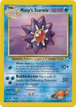 Misty's Starmie - 56/132 - Uncommon - Unlimited available at 401 Games Canada