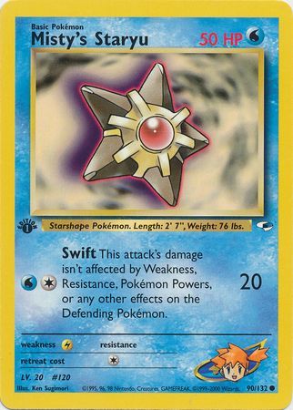 Misty's Staryu - 90/132 - Common - 1st Edition available at 401 Games Canada