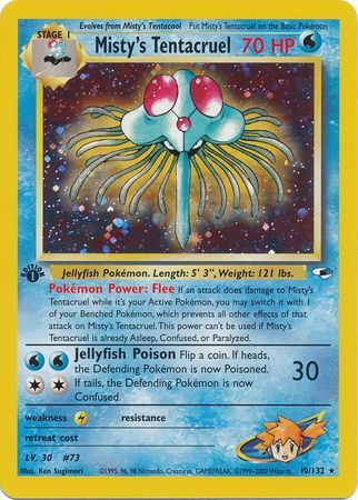 Misty's Tentacruel - 10/132 - Holo - 1st Edition available at 401 Games Canada