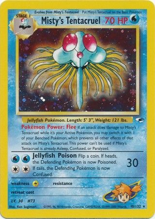 Misty's Tentacruel - 10/132 - Holo - Unlimited available at 401 Games Canada