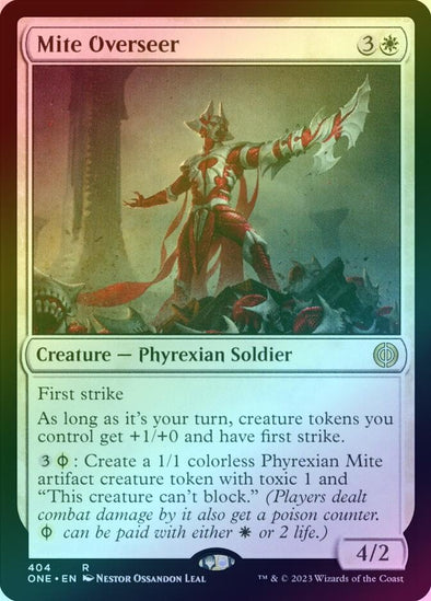 401 Games Canada - Mite Overseer (Foil) (ONE) 401 Games Canada - Mite Overseer (Foil) (ONE)