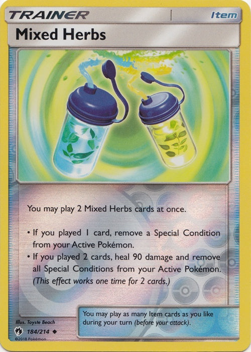 Mixed Herbs - 184/214 - Uncommon - Reverse Holo available at 401 Games Canada