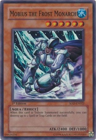 Mobius the Frost Monarch - SOD-EN022 - Super Rare - 1st Edition available at 401 Games Canada