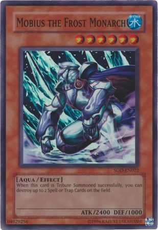 Mobius the Frost Monarch - SOD-EN022 - Super Rare - Unlimited available at 401 Games Canada