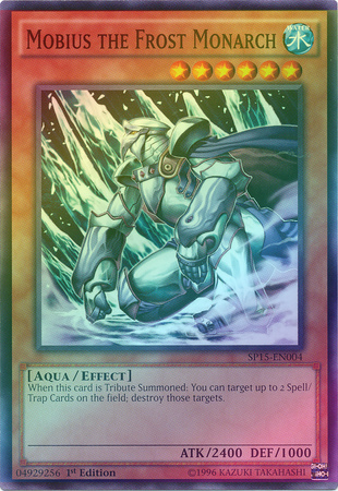 Mobius the Frost Monarch - SP15-EN004 - Shatterfoil Rare - 1st Edition available at 401 Games Canada