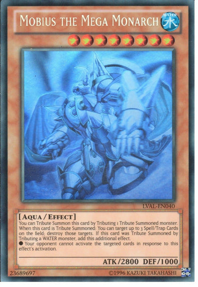 Mobius the Mega Monarch - LVAL-EN040 - Ghost Rare - Unlimited available at 401 Games Canada