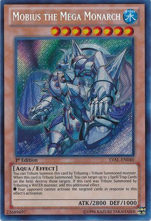 Mobius the Mega Monarch - LVAL-EN040 - Secret Rare - 1st Edition available at 401 Games Canada