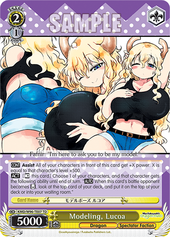 Modeling, Lucoa - KMD/W96-ETE07 - TD available at 401 Games Canada