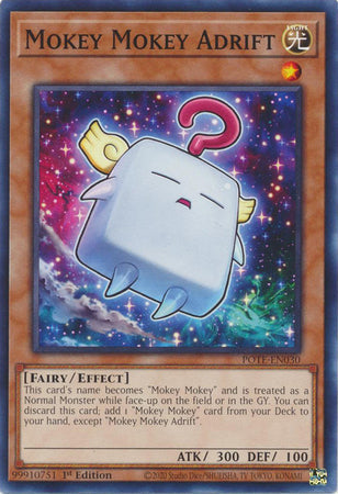 Mokey Mokey Adrift - POTE-EN030 - Common - 1st Edition available at 401 Games Canada