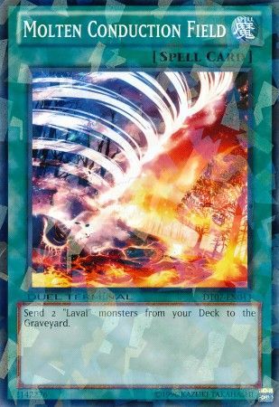 Molten Conduction Field - DT07-EN043 - Normal Parallel Rare available at 401 Games Canada