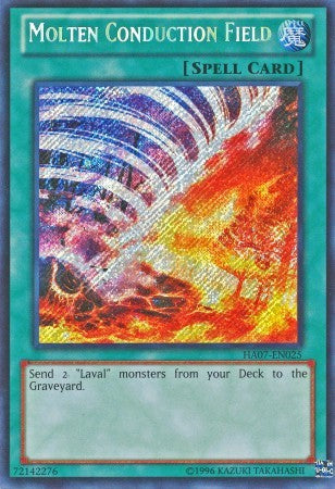 Molten Conduction Field - HA07-EN025 - Secret Rare - Unlimited available at 401 Games Canada