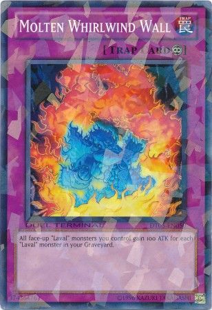 Molten Whirlwind Wall - DT05-EN050 - Normal Parallel Rare available at 401 Games Canada