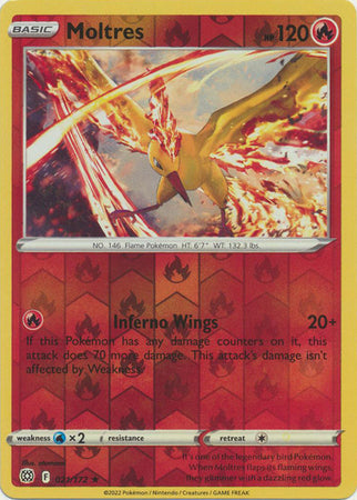 Moltres - 021/172 - Holo Rare - Reverse Holo available at 401 Games Canada