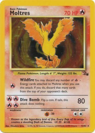 Moltres - 12/62 - Holo - Unlimited available at 401 Games Canada