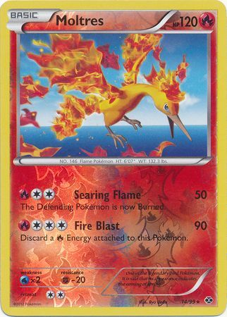 Moltres - 14/99 - Holo Rare - Reverse Holo available at 401 Games Canada