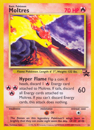 Moltres - 21 - Promo (Movie 2000) available at 401 Games Canada