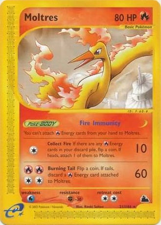 Moltres - 21/144 - Rare available at 401 Games Canada