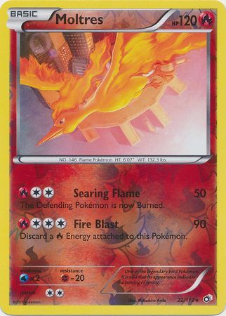 Moltres - 22/113 - Holo Rare - Reverse Holo available at 401 Games Canada