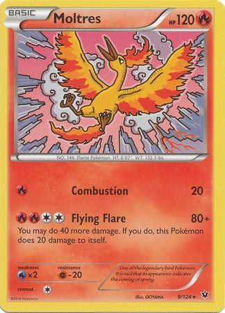 Moltres - 9/124 - Rare available at 401 Games Canada