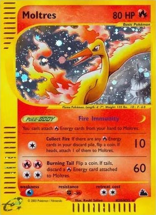 Moltres - H20/H32 - Holo available at 401 Games Canada