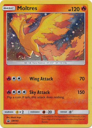 Moltres - SM143 - Holo Promo available at 401 Games Canada