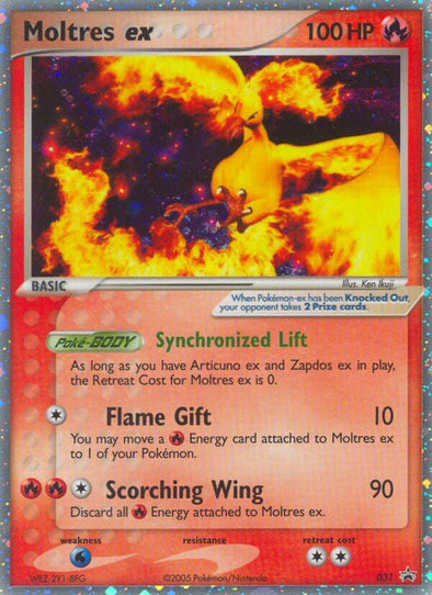 Moltres ex - 031 - Ultra Rare available at 401 Games Canada