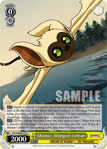 Momo: Winged Lemur - ATLA/WX04-E013 - Common available at 401 Games Canada