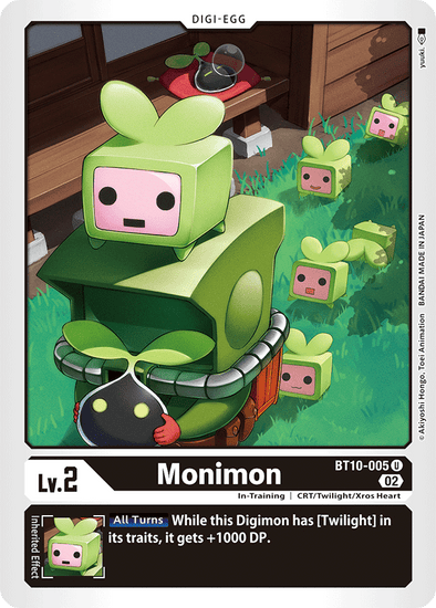 Monimon - BT10-005 - Uncommon available at 401 Games Canada