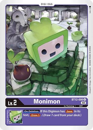 Monimon - BT12-006 - Uncommon available at 401 Games Canada