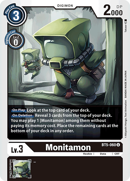 Monitamon - BT5-060 - Uncommon available at 401 Games Canada