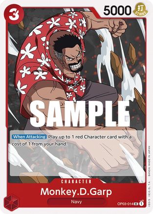 Monkey.D.Garp - OP03-014 - Uncommon available at 401 Games Canada