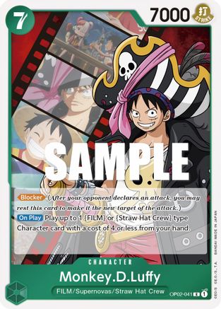 Monkey.D.Luffy - OP02-041 - Rare available at 401 Games Canada