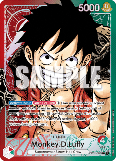 Monkey.D.Luffy (Parallel) - OP01-003 - Leader available at 401 Games Canada