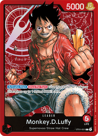 Monkey.D.Luffy - ST01-001 - Leader available at 401 Games Canada