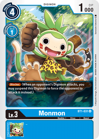 Monmon - BT1-031 - Uncommon available at 401 Games Canada