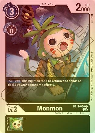 Monmon (Foil) - BT11-060 - Common available at 401 Games Canada