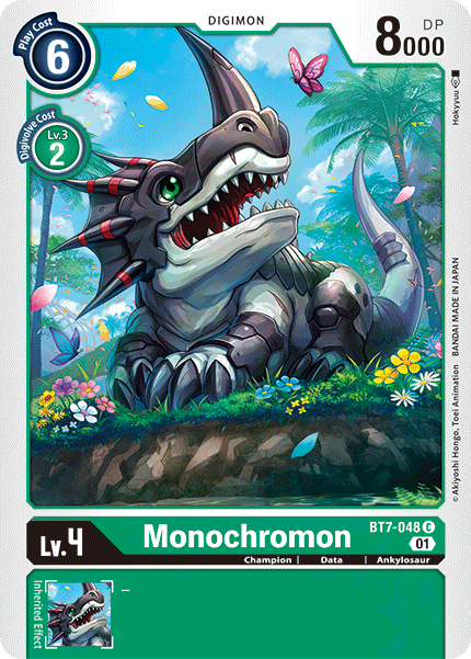 Monochromon - BT7-048 - Common available at 401 Games Canada