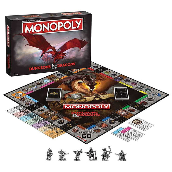 Monopoly - Dungeons & Dragons available at 401 Games Canada